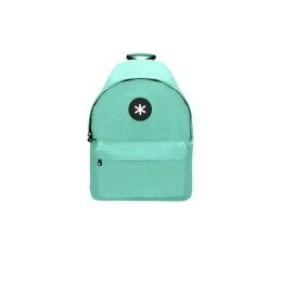 BlackFit8|Mochila Escolar com Rodas Compact BlackFit8 M918 Turquesa 33 X 45 X 22 cm
