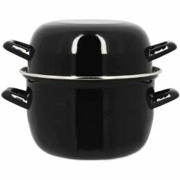 Kinvara|Tacho com Tampa Kinvara 100017 Prateado Alumínio Ø 12 cm 600 ml (10 Unidades)