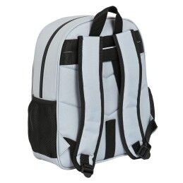 F.C. Barcelona|Mochila Escolar F.C. Barcelona Cinzento 32 x 38 x 12 cm