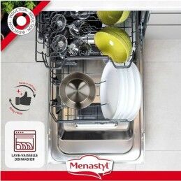 Menastyl|Recipiente para Conservar Alimentos Menastyl 40,5 cm Prateado Retangular