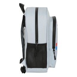 F.C. Barcelona|Mochila Escolar F.C. Barcelona Cinzento 32 x 38 x 12 cm