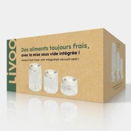 Livoo|Conjunto de 3 Potes Livoo