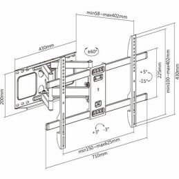 STELL|Suporte TV STELL SHO 5630 37"-80"