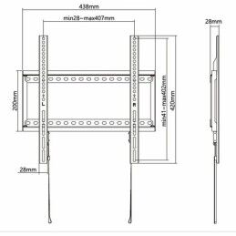 STELL|Suporte TV STELL SHO 5200