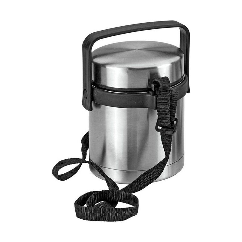 Metaltex|Recipiente Térmico para Alimentos Metaltex Aço inoxidável Cromado (1 L) Metaltex|Recipiente Térmico para Alimentos Metaltex Aço inoxidável Cromado (1 L)