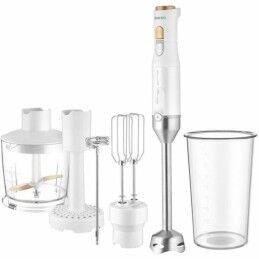 N'oveen|Batedora de Copo N'oveen SB1100 Branco 300 W 600 ml
