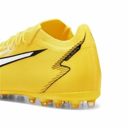 Chuteiras para Adultos Puma Ultra Match MG Amarelo