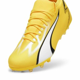 Chuteiras para Adultos Puma Ultra Match MG Amarelo