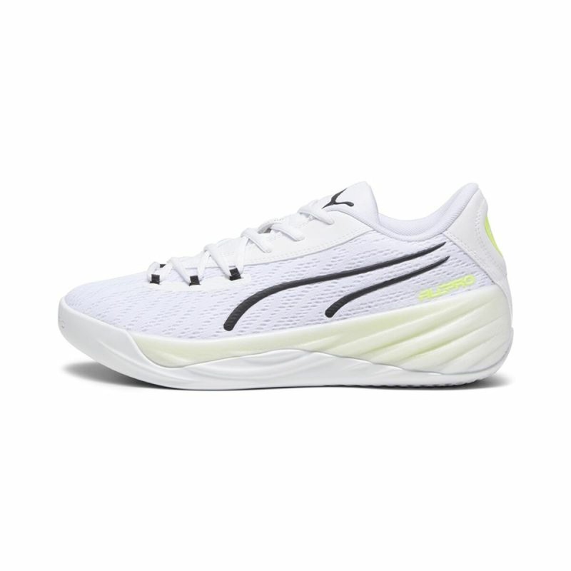 Sapatilhas de Basquetebol para Adultos Puma All-Pro Nitro Branco