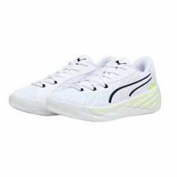 Sapatilhas de Basquetebol para Adultos Puma All-Pro Nitro Branco