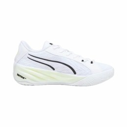 Sapatilhas de Basquetebol para Adultos Puma All-Pro Nitro Branco