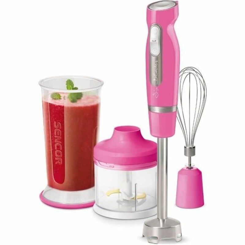 Sencor|Batedora de Mão Sencor SHB 4468RS-EUE3 Cor de Rosa