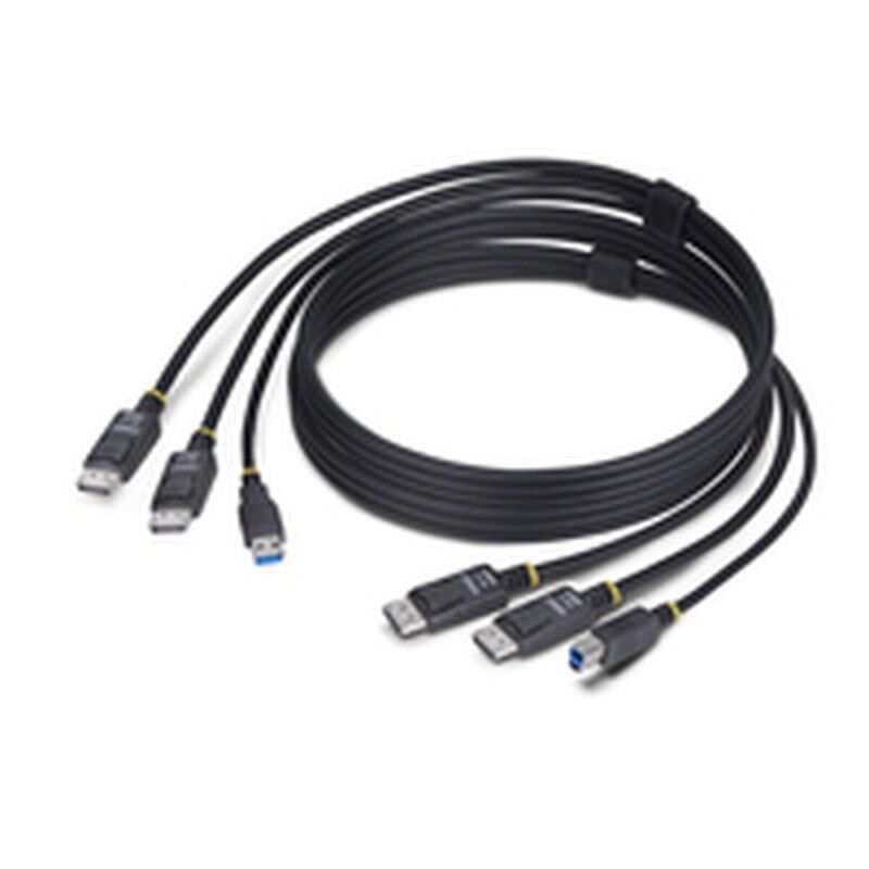 Startech|Cabo adaptador Startech DDU1226-KVM-CABLE Preto 1,8 m