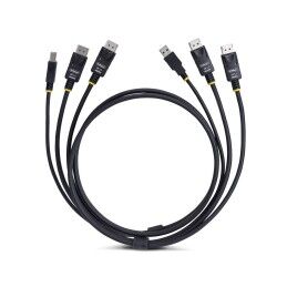 Startech|Cabo adaptador Startech DDU1226-KVM-CABLE Preto 1,8 m