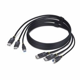 Startech|Cabo adaptador Startech DDU1226-KVM-CABLE Preto 1,8 m