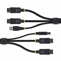 Startech|Cabo adaptador Startech DDU1226-KVM-CABLE Preto 1,8 m