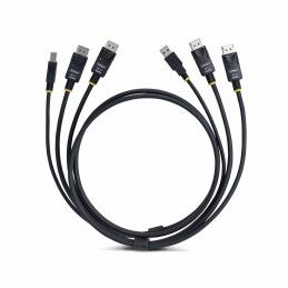 Startech|Cabo adaptador Startech DDU1226-KVM-CABLE Preto 1,8 m