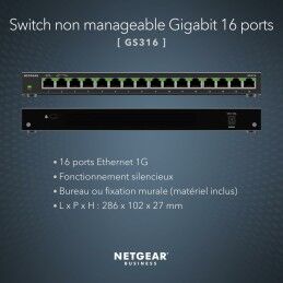 Netgear|Cabo USB Netgear GS316-300EUS