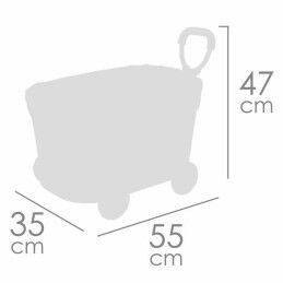 Decuevas|Carrinho para Bonecas Decuevas 36 x 55 x 47 cm