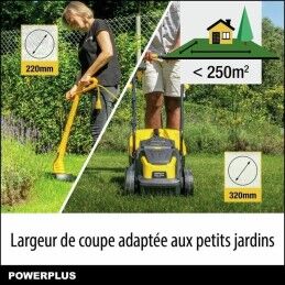 Powerplus|Corta-relva Elétrico Powerplus POWXG62205T 1300 W 220-240 V 32 cm 32 L