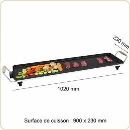 Little Balance|Grill Little Balance 8742 Preto 2000 W 90 x 23 cm