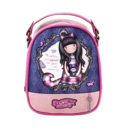 BlackFit8|Mochila Escolar com Rodas Compact BlackFit8 M918 Turquesa 33 X 45 X 22 cm