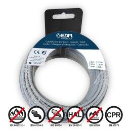 EDM Product|Cabo Coaxial Antena TV EDM 28479 Cinzento 50 m 2,5 mm