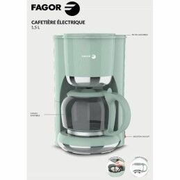 Fagor|Máquina de Café de Filtro Fagor FG1560 1,5 L 12 Kopjes