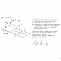 BOSCH|Placa de Indução BOSCH PUC611AA5E 60 cm 4600 W