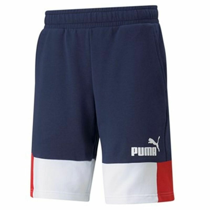 Calções de Desporto para Homem Puma Essentials+ Block Azul escuro