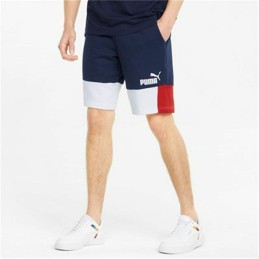 Calções de Desporto para Homem Puma Essentials+ Block Azul escuro