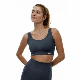 Black Limba|Top Desportivo de Mulher Black Limba TPONGR Cinzento escuro
