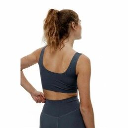 Black Limba|Top Desportivo de Mulher Black Limba TPONGR Cinzento escuro