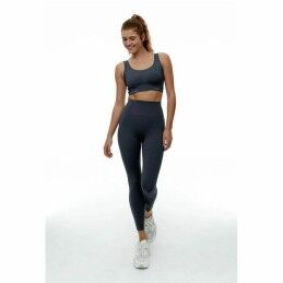 Black Limba|Top Desportivo de Mulher Black Limba TPONGR Cinzento escuro