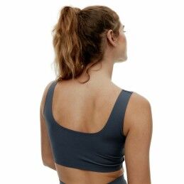 Black Limba|Top Desportivo de Mulher Black Limba LGONGR Cinzento escuro