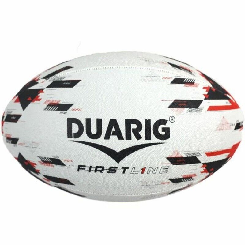 Duarig|Bola de Rugby Duarig Preto Vermelho