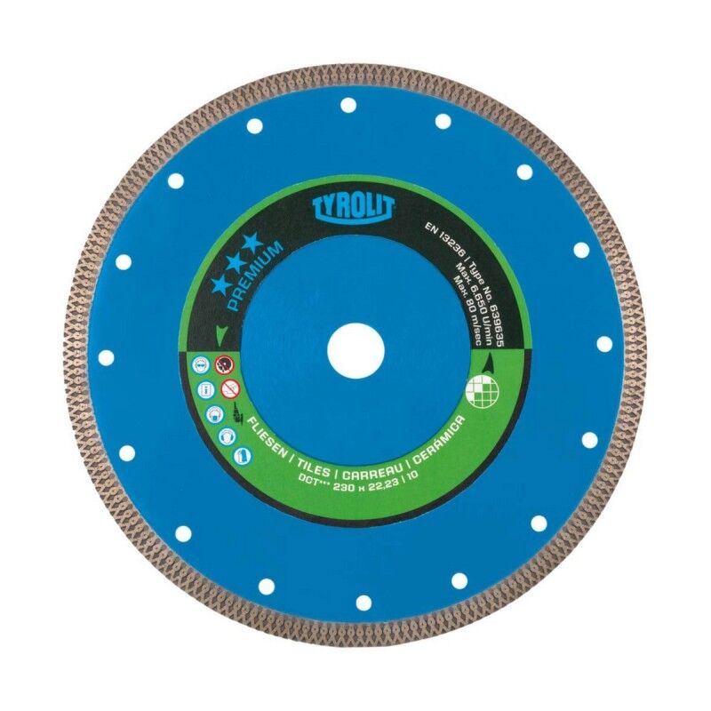 Tyrolit|Disco de corte Tyrolit Ø125 x 1,2 x 22,23 mm Tyrolit|Disco de corte Tyrolit Ø125 x 1,2 x 22,23 mm