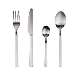 Quttin|Cutelo de Cozinha Quttin Sybarite Preto Prateado 17,5 cm (6 Unidades)