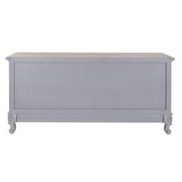 DKD Home Decor|Móvel de TV DKD Home Decor Cinzento Natural 120 x 40 x 56.5 cm 120 x 40 x 56,5 cm