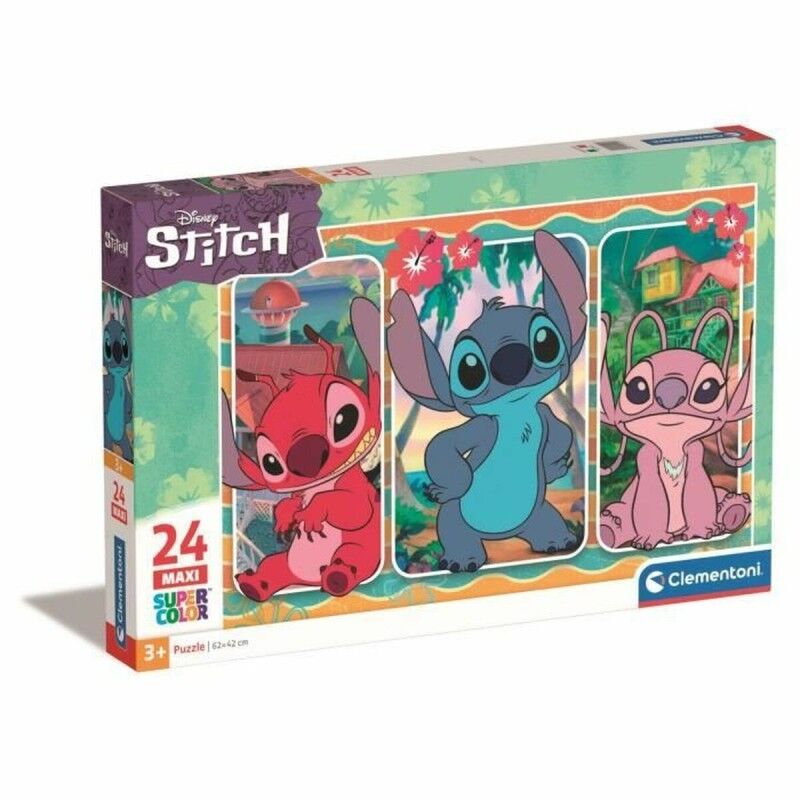 Clementoni|Puzzle Clementoni Stitch 24 Peças (24 Unidades) Clementoni|Puzzle Clementoni Stitch 24 Peças (24 Unidades)