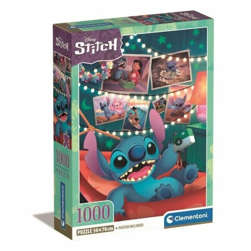 Clementoni|Puzzle Clementoni Stitch 1000 Peças Clementoni|Puzzle Clementoni Stitch 1000 Peças