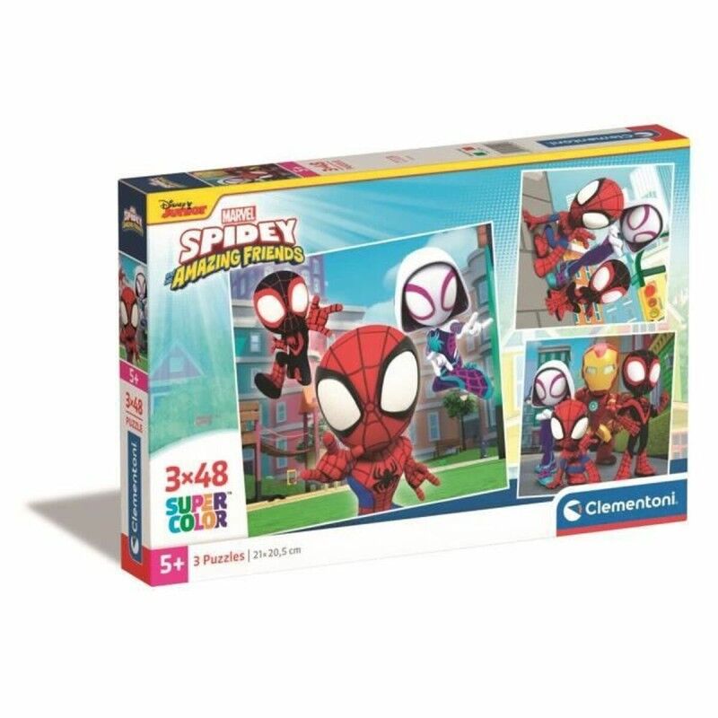 Clementoni|Puzzle Clementoni Spidey (3 Unidades) Clementoni|Puzzle Clementoni Spidey (3 Unidades)