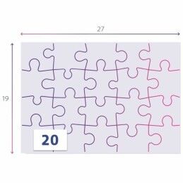 Clementoni|Puzzle Clementoni Stitch 2 Peças (2 Unidades)