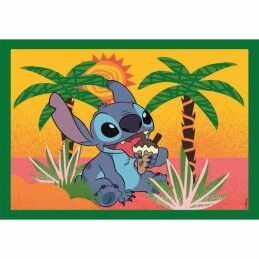 Clementoni|Puzzle Clementoni Stitch (4 Unidades)
