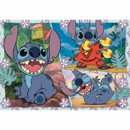 Clementoni|Puzzle Clementoni Stitch 104 Peças (4 Unidades)