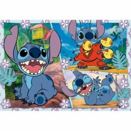 Clementoni|Puzzle Clementoni Stitch 104 Peças (4 Unidades)