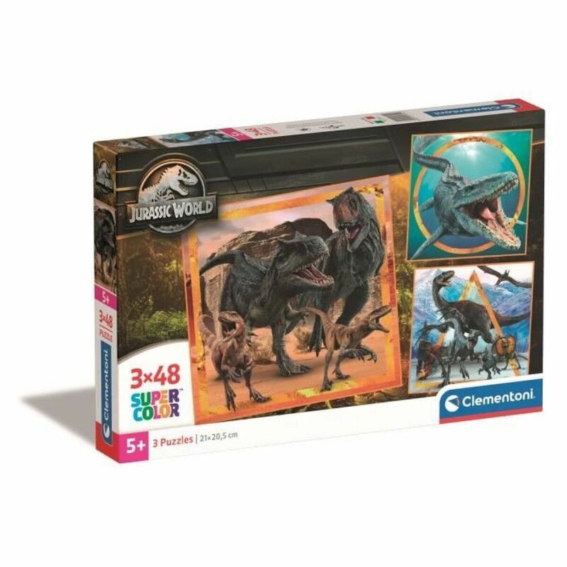 Clementoni|Puzzle Clementoni Jurassic World (3 Unidades) Clementoni|Puzzle Clementoni Jurassic World (3 Unidades)