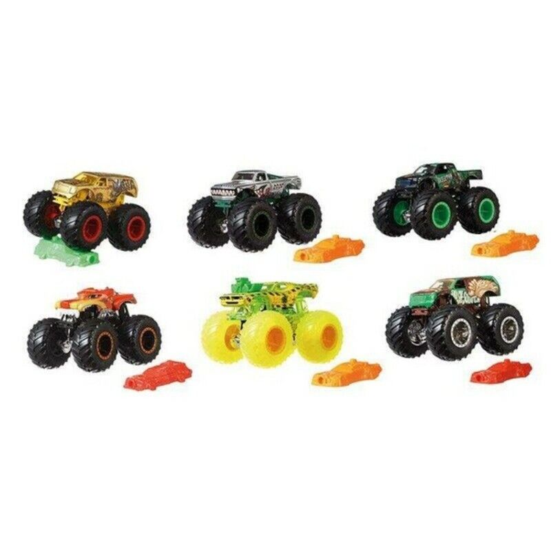 Hot Wheels|Carro Monster Trucks Mattel FYJ44 1:64 (Recondicionado B)