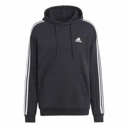 Adidas|Polar com Capuz Homem Adidas Preto