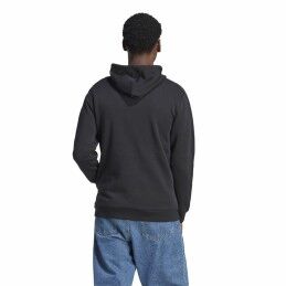 Adidas|Polar com Capuz Homem Adidas Preto